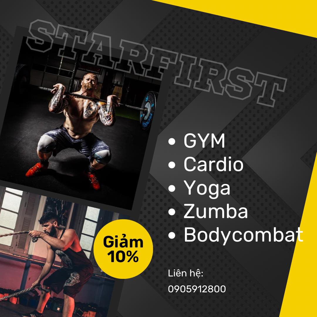 Gym Star... - Gym Star Fitness & Yoga - 117 Lê Thánh Tôn- Huế
