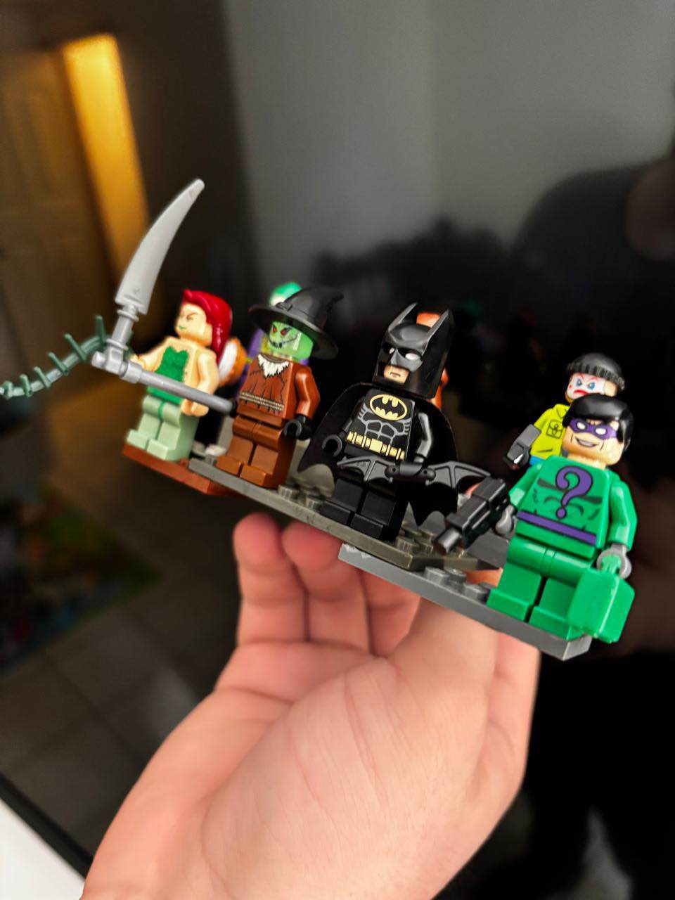 Lego Batman Scarecrow Riddler Poison ivy año 2006 Joker and Hitman 2012 ...
