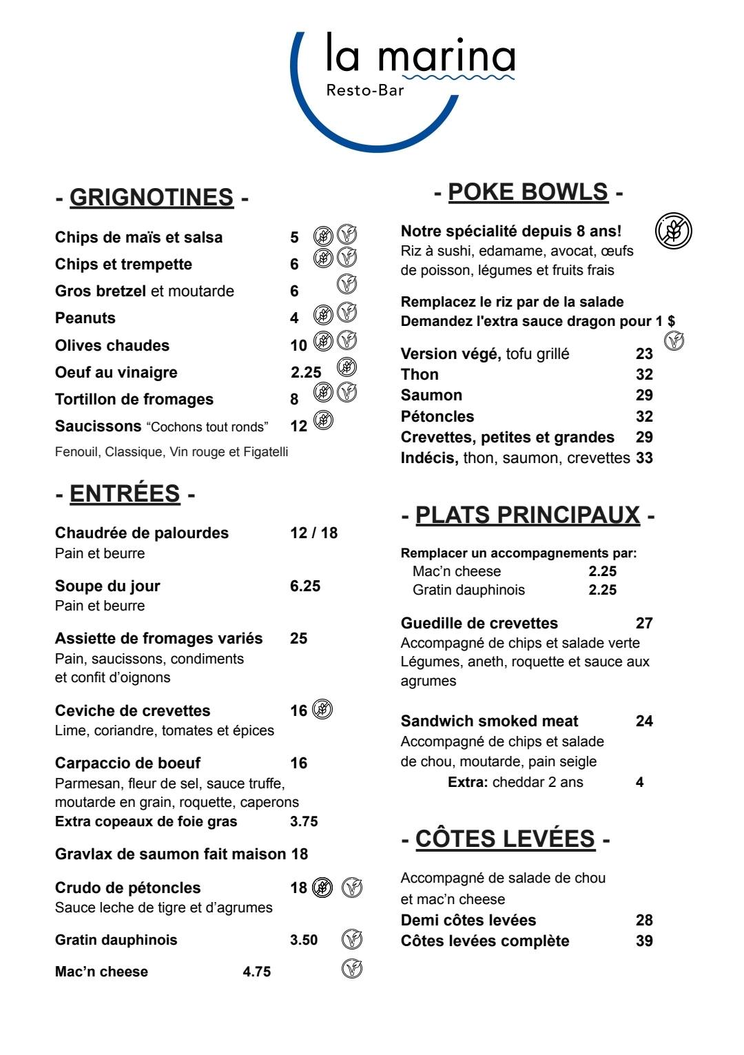 La Marina Resto-Bar | Saint-Jean-Port-Joli QC