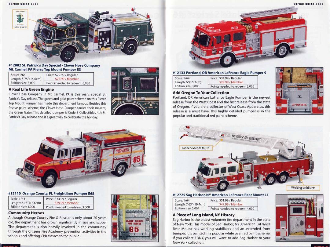 Code 3 Collectibles - Collectors Guide