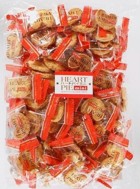 紅格子本舖 - 日本🇯🇵Heart Pie mini千層蝴蝶酥 帶著奶油🧈和小麥的香氣‼️ 外圈裹著一層砂糖🧂顆粒... | Facebook