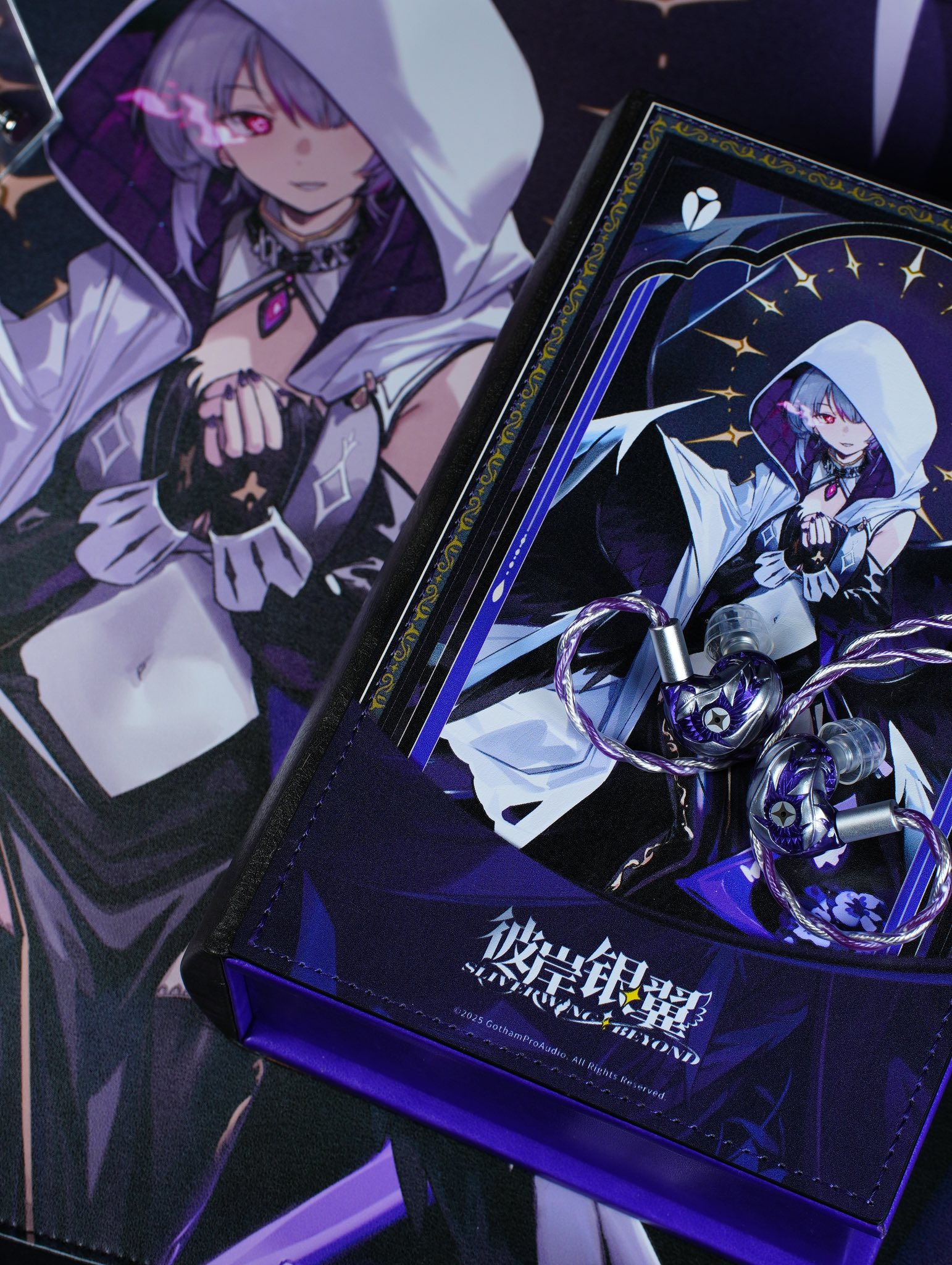 Highly Anime-Inspired ACG Headphones – Farbank Silver Wing