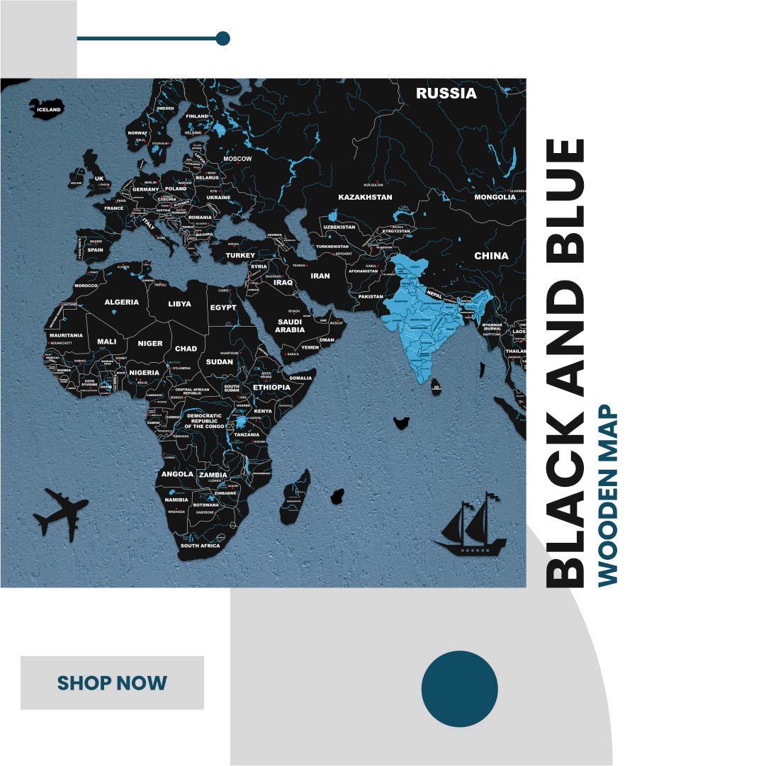 The Map Store - Our 3D wooden world map is adaptive,... | Facebook