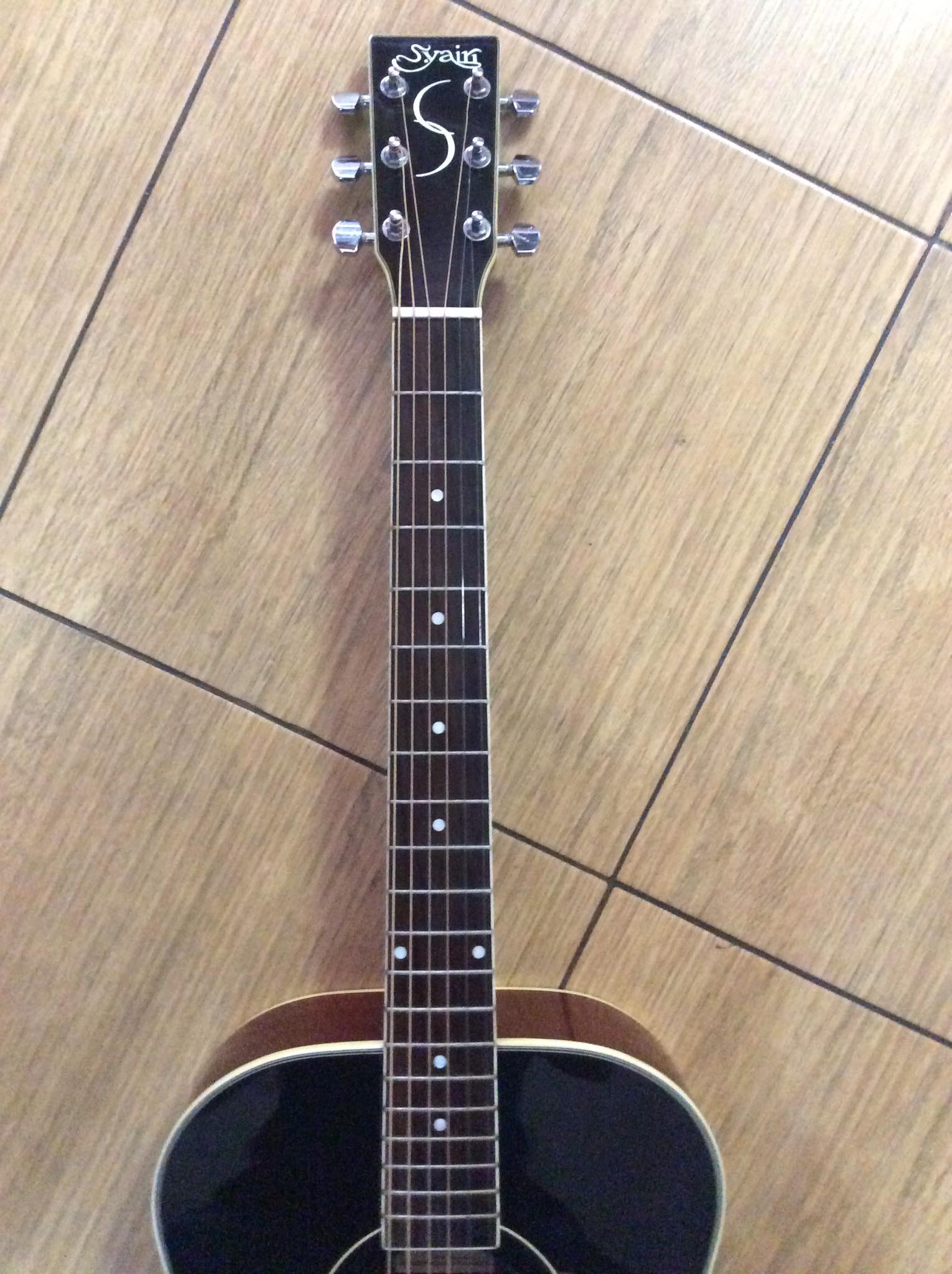 S.yairi YF-28 3TS Spec. Top. : Spruce Back/Sides. : Mahogany Neck