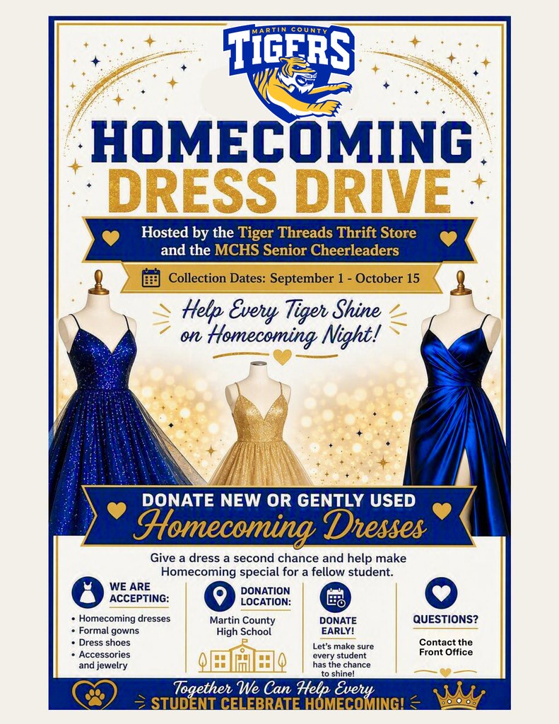 donate homecoming dresses near me MCHS dress donation drive 2026 Fabric Category:WOVEN