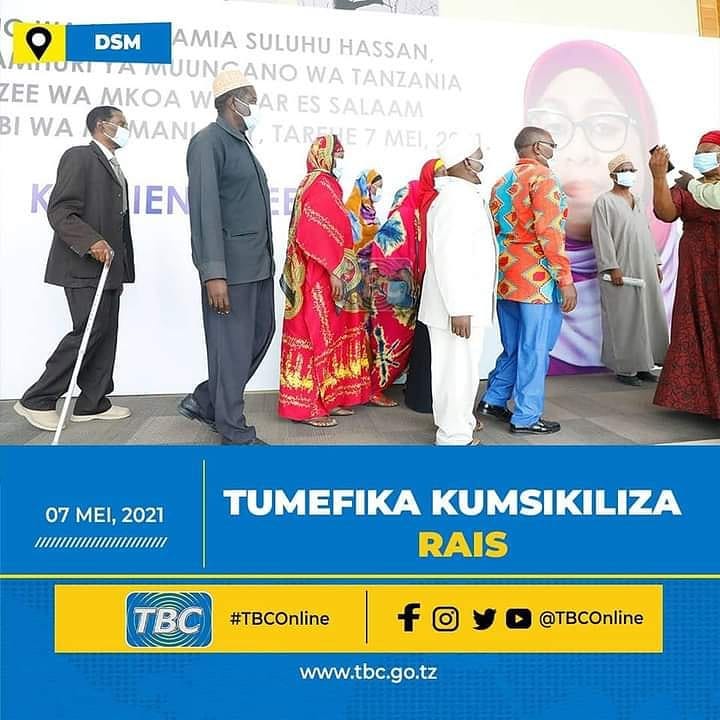 TBC Taifa - Wazee mbalimbali wa mkoa wa Dar es salaam... | Facebook