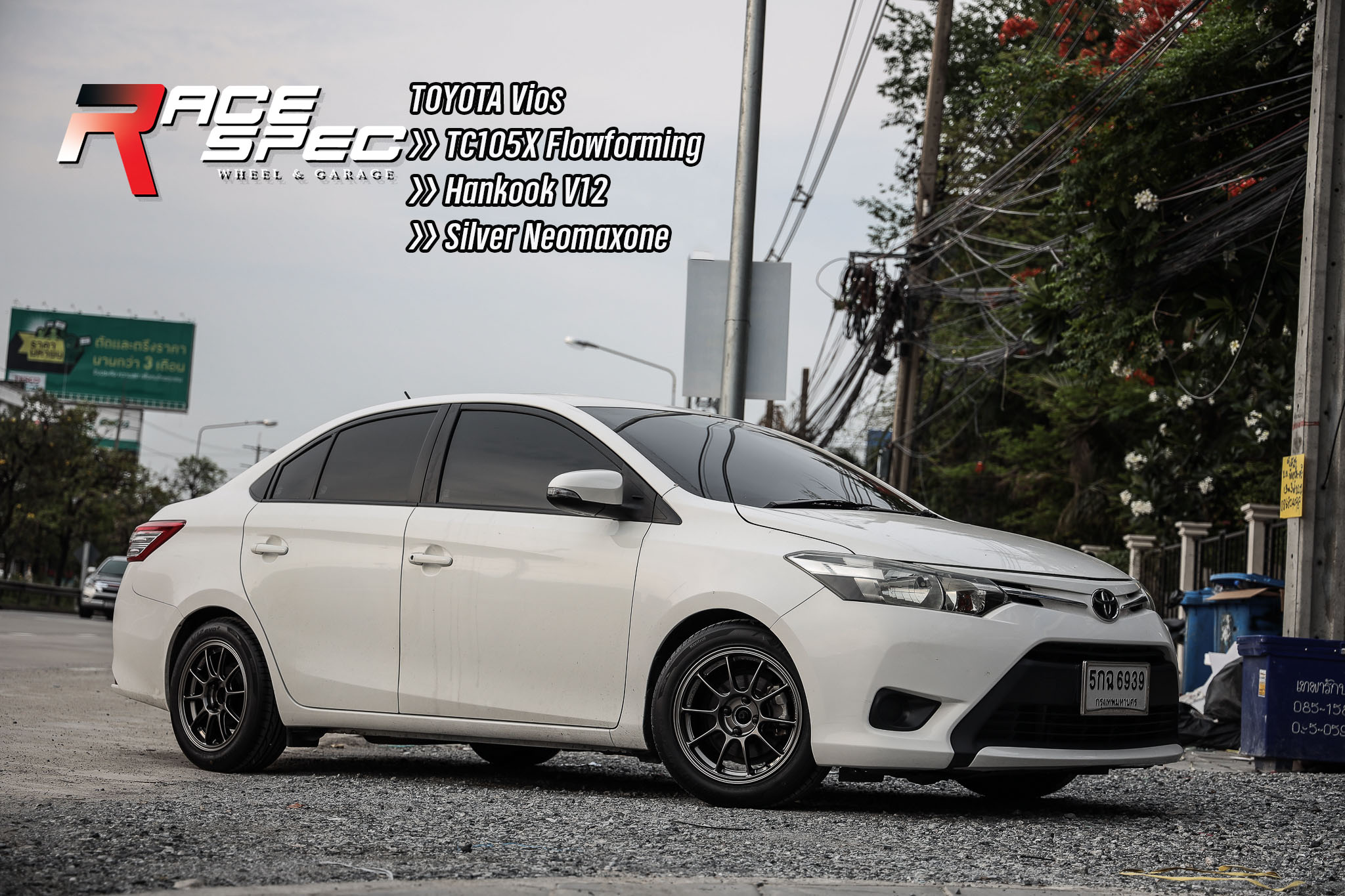 RaceSpec wheel - Toyota Vios - ล้อ TC105X Flowforming +... | Facebook