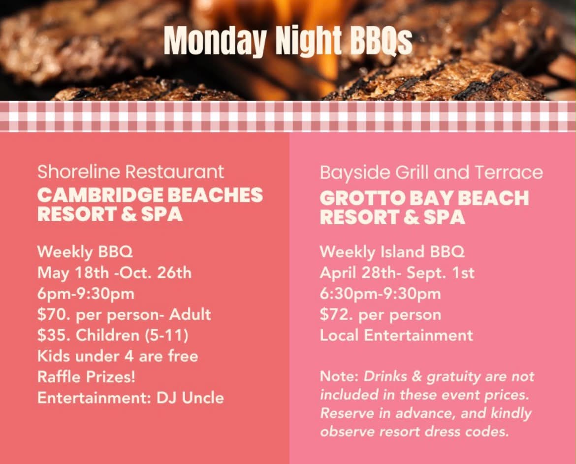 grotto bay beach resort dress code Monday Night BBQs at Bermuda's and Cambridge Beaches resorts Color:Custom Color(Leave a note) golf fashion women Prom Gowns—The Trending Formal