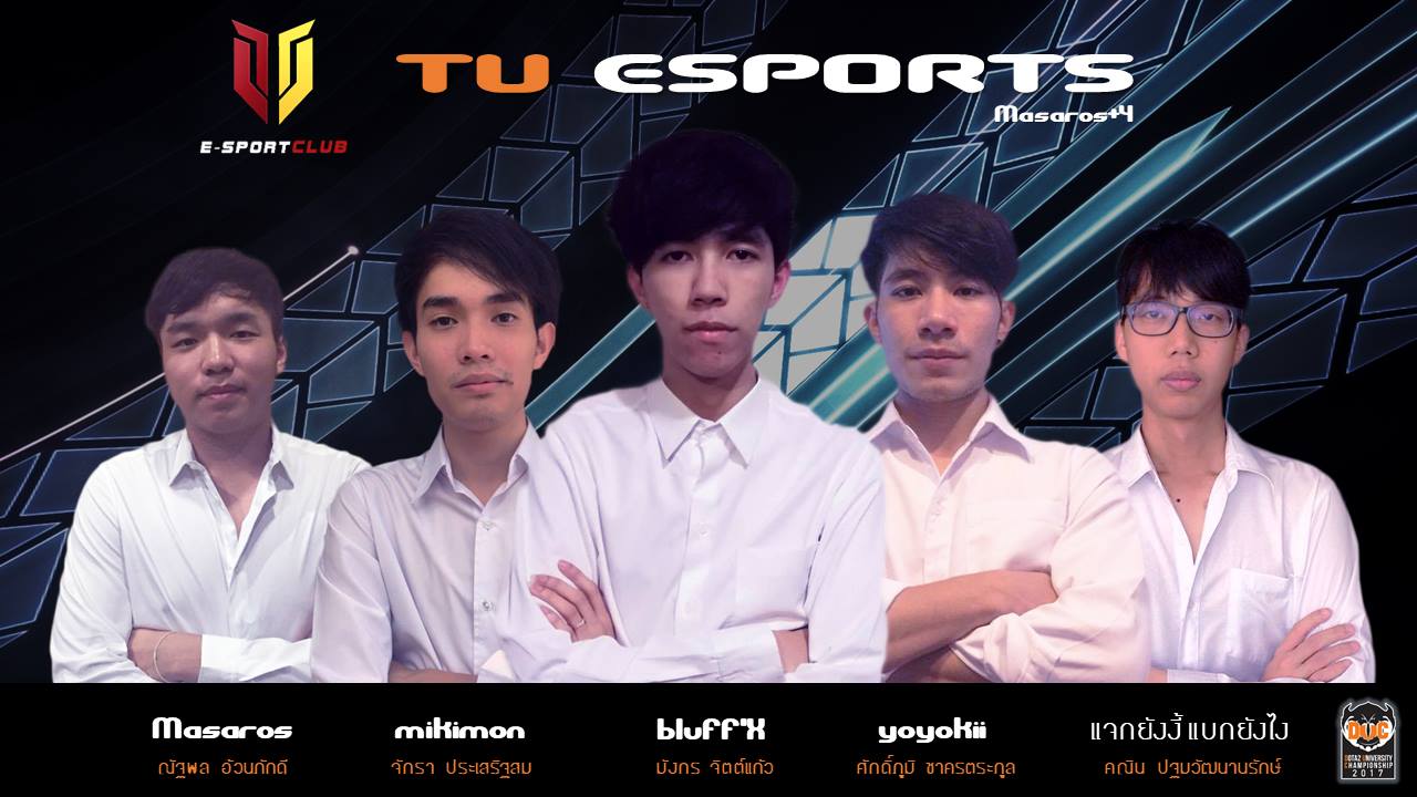 Common Ground - เปิดตัว Group A ทีมที่สอง TU Esports!! กัปตัน Masaros ...