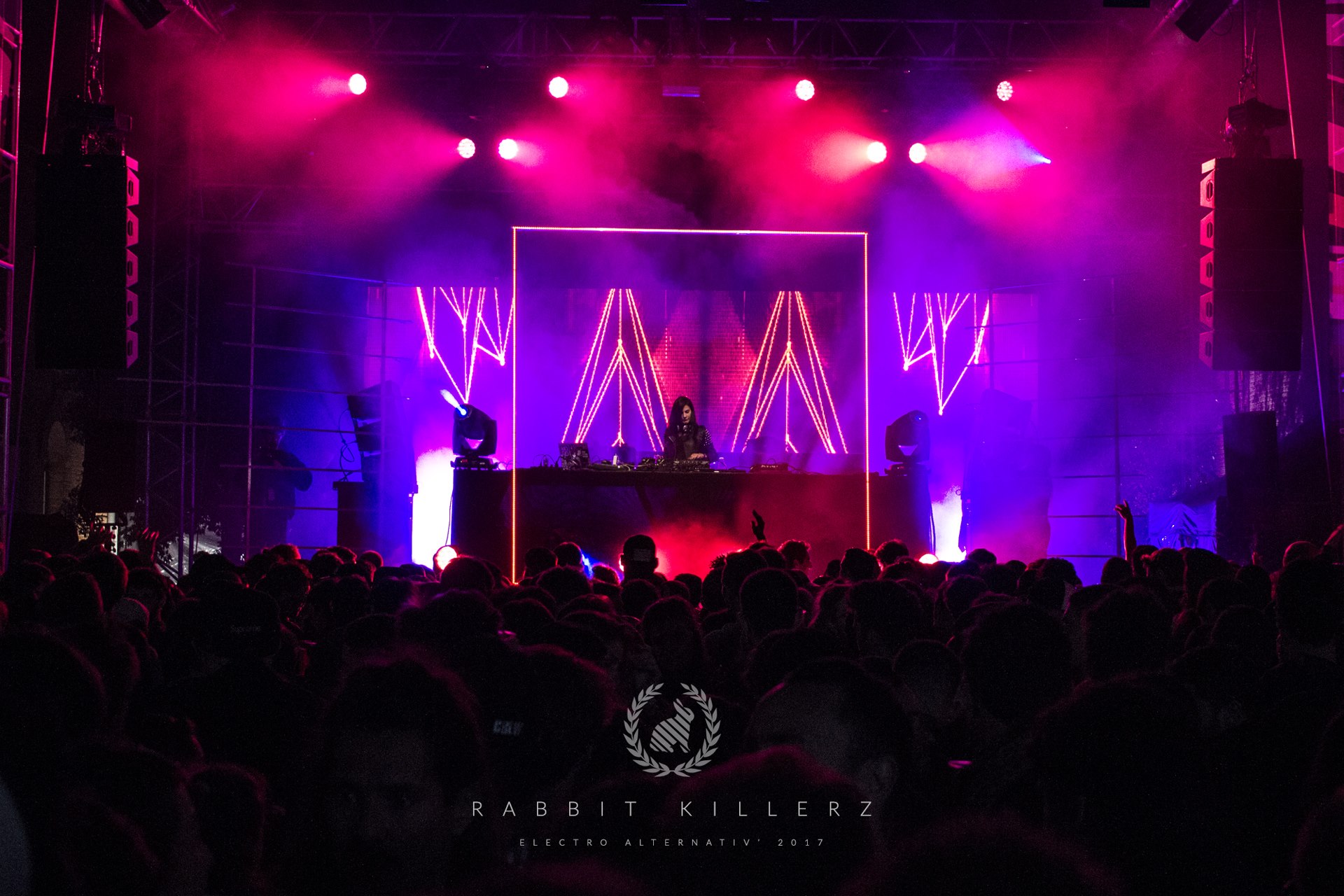 VRK x Vj Rabbit Killerz - Stage Design & Vjing for Electro Alternativ ...