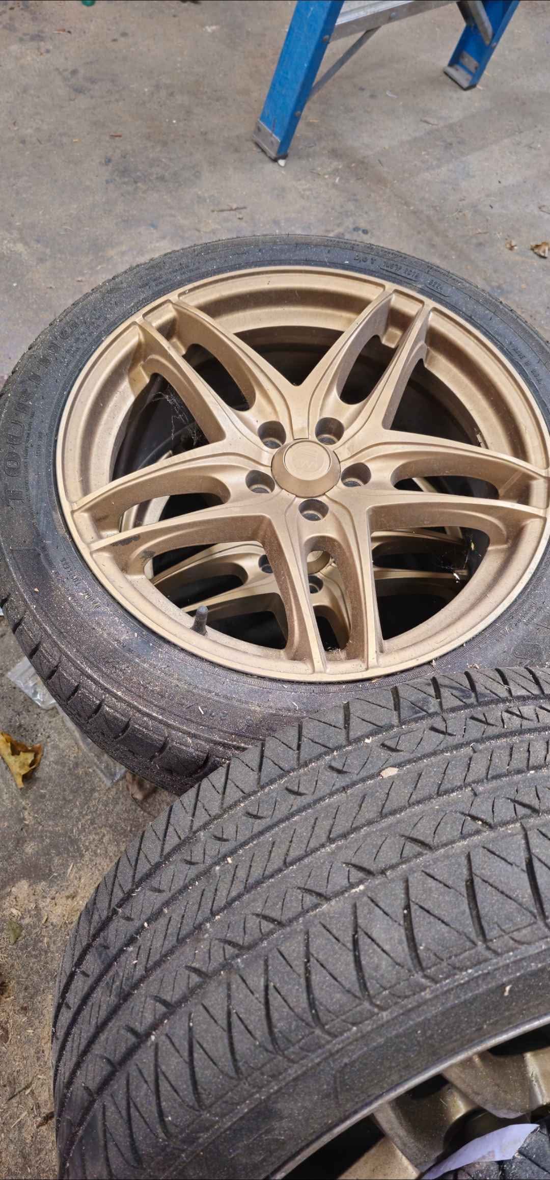Konig Inception 17x8+40 5x100 rims and newer tires - Car Wheels, Tires ...