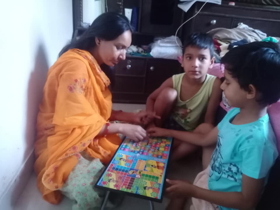 Giant Ludo Game with Large 1 meter Floor Mat
