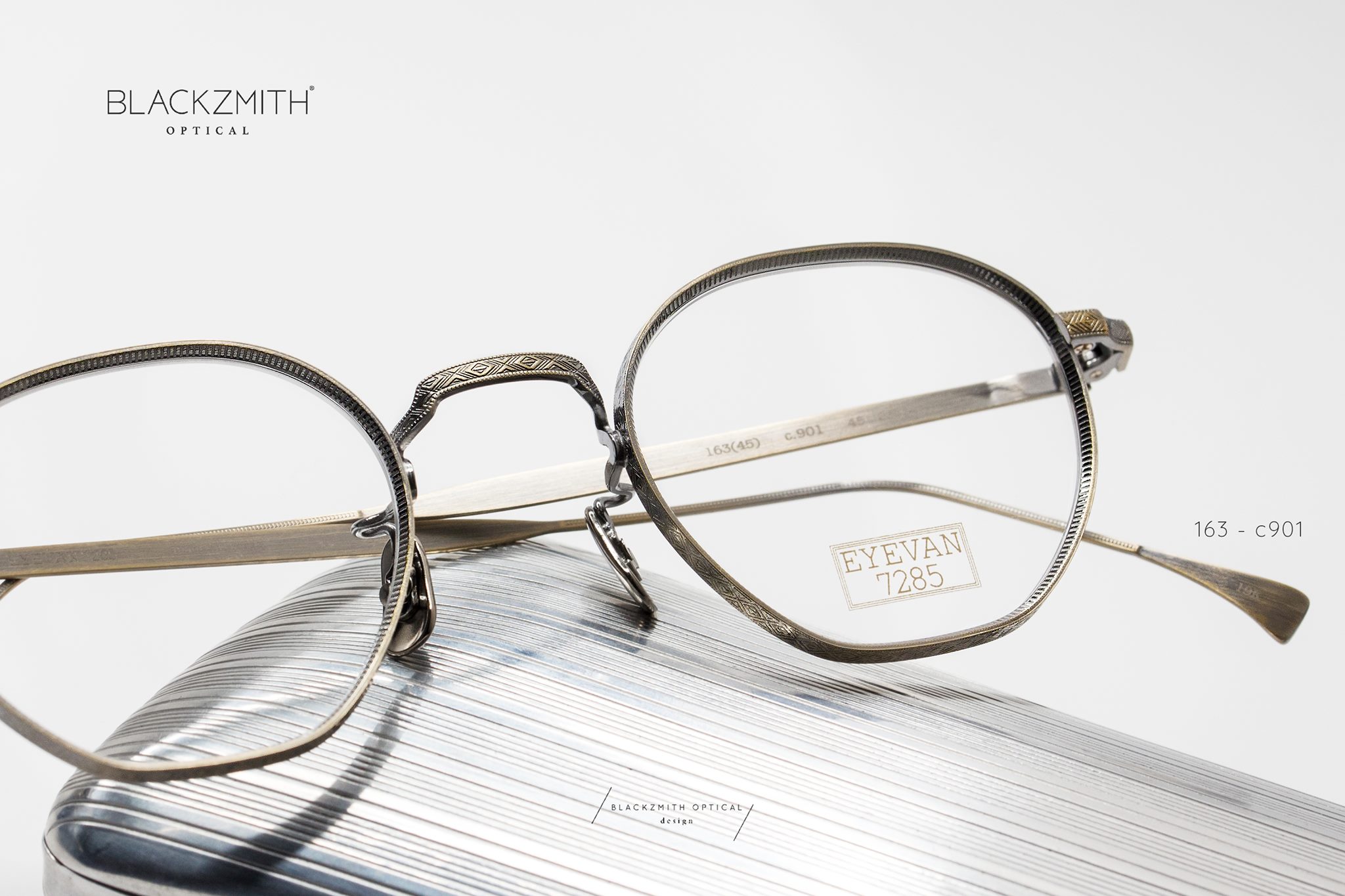 極美品】EYEVAN7285 不愉快 163(48) c901 48□23