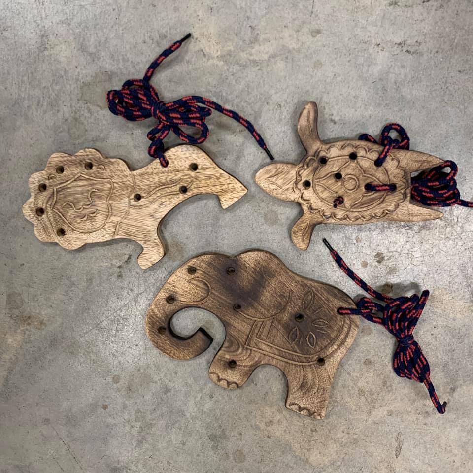 Addie's Goods - Lacing toys from Rahab’s Rope (India).... | Facebook