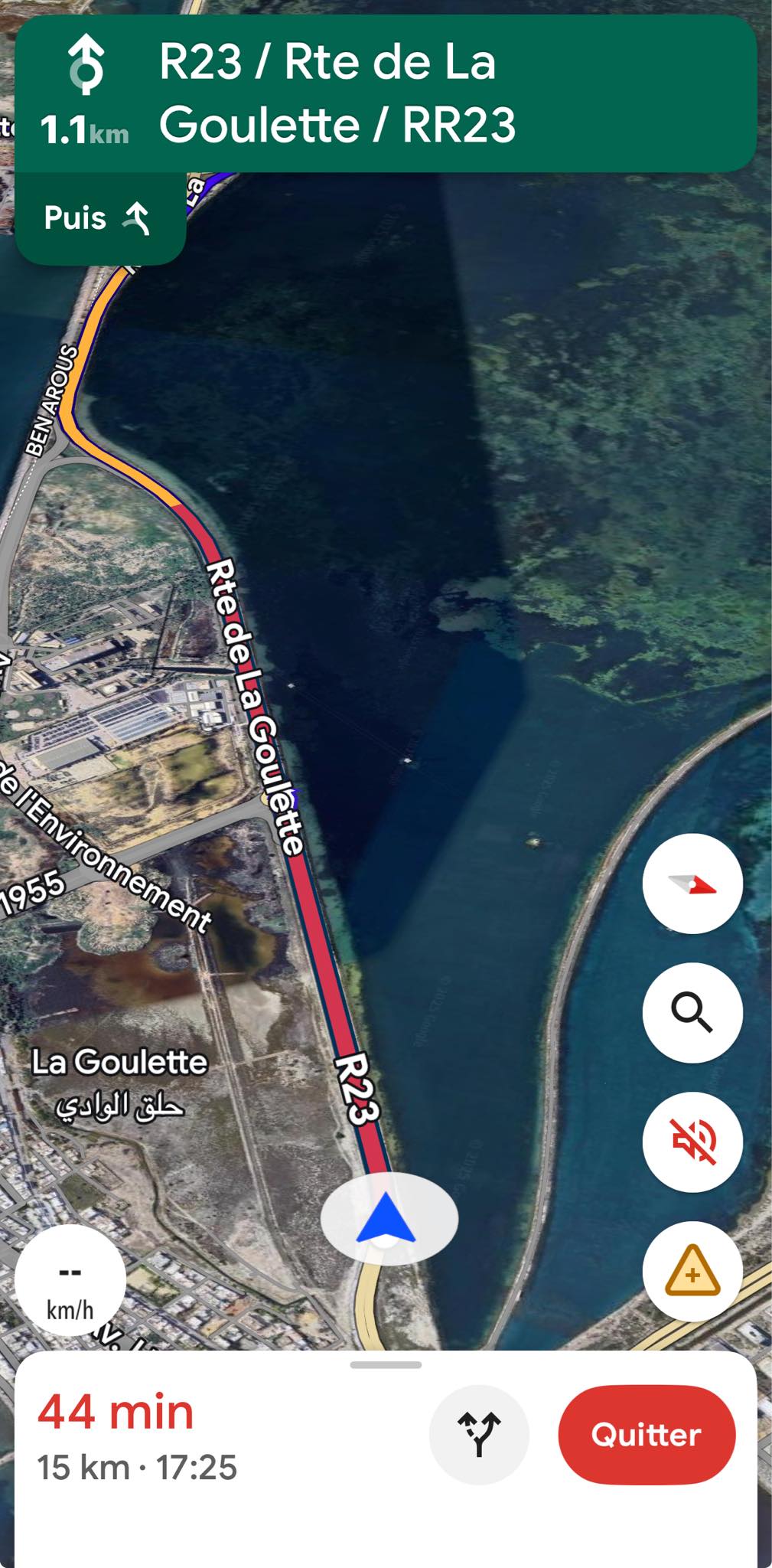 Chfama Rte de la Goulette R23 direction rades ?? | Facebook