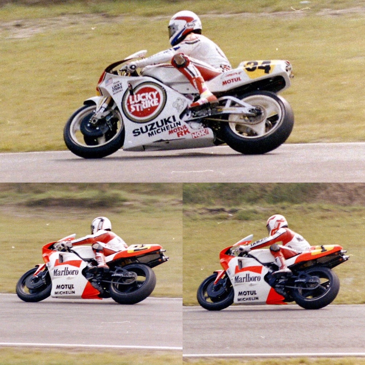 尾崎 A Japanese rider on a Japanese race bike. Full story in the