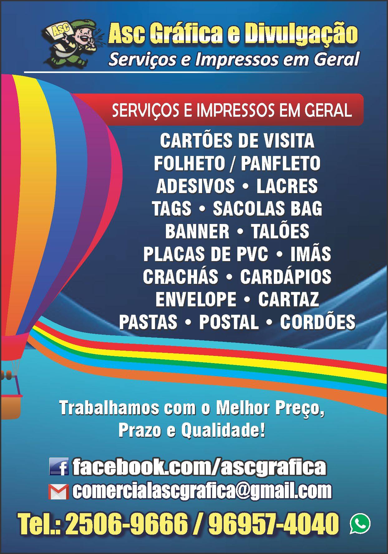 ASC Gráfica e Divulgação | São Paulo SP