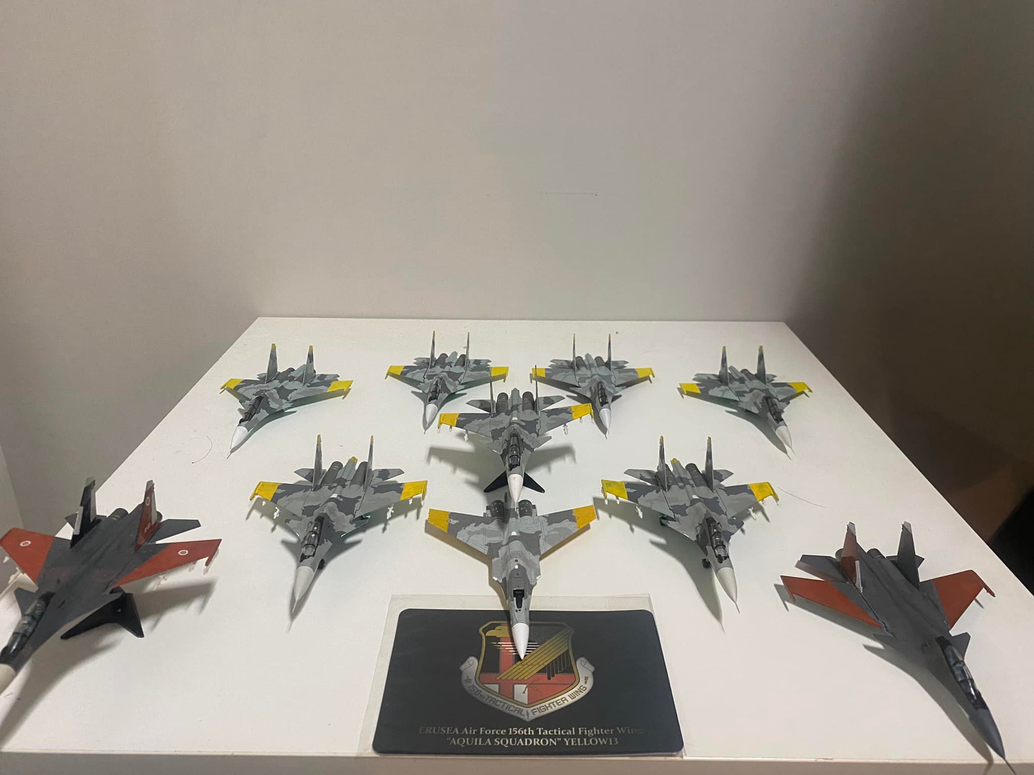 F-Toys 1/144 Su-30SM model from 22nd Guards Red Banner Fighter