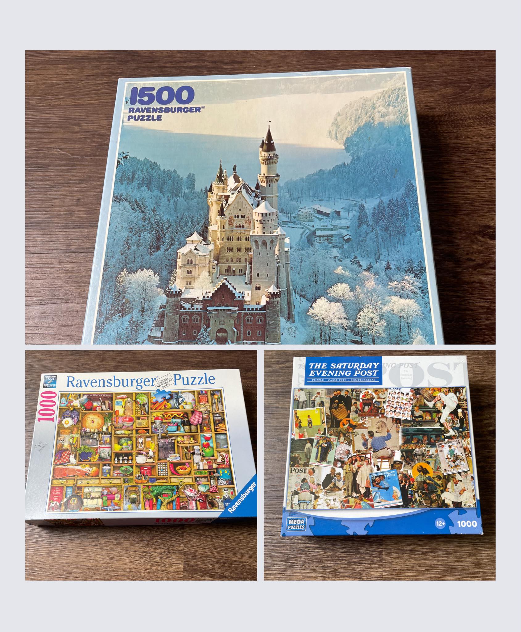 Puzzle FX Schmid (Ravensburger) 1000 Pezzi &ndash; Delfino E Cottage &ndash; Nuovo &ndash; Made In Germany