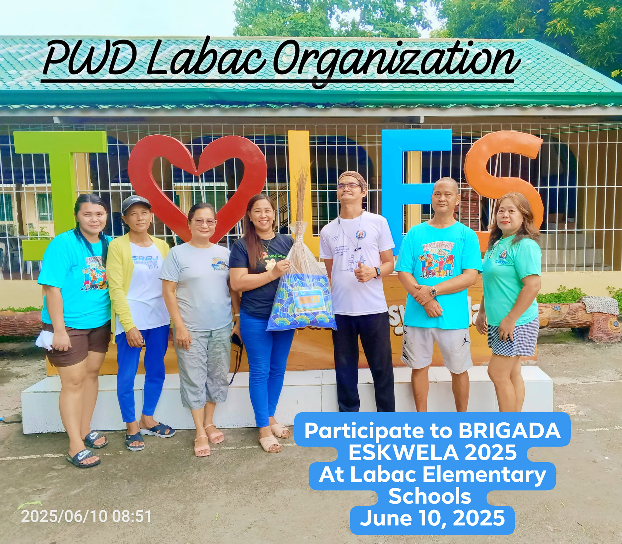 Pwd Labac - BRIGADA ESKWELA 2025 Participating of PWD... | Facebook