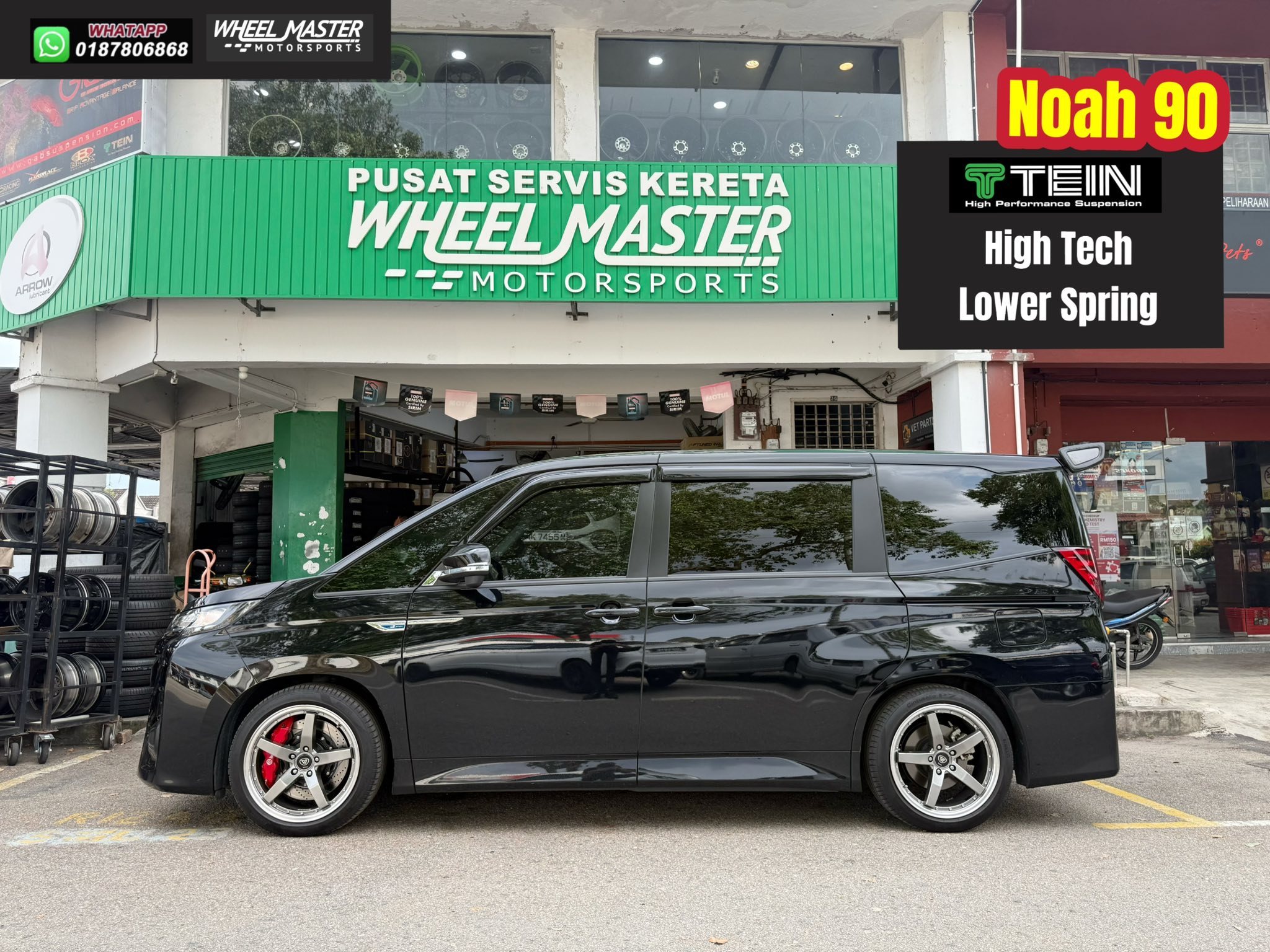 Toyota Noah / Voxy R90 series Tein High Tech lower Spring
