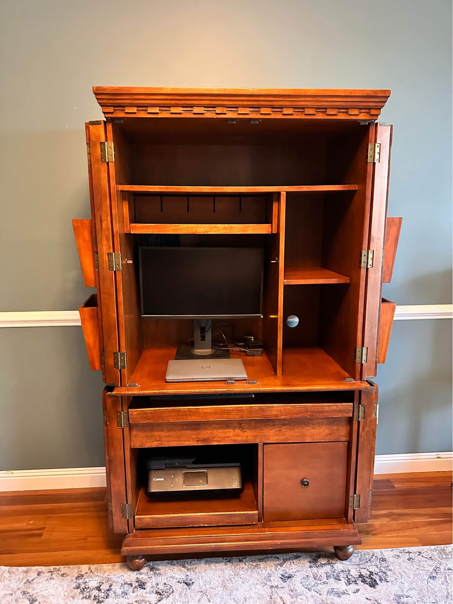 Ballard Designs Computer Desk / Armoire - Desks - Cary, North Carolina ...