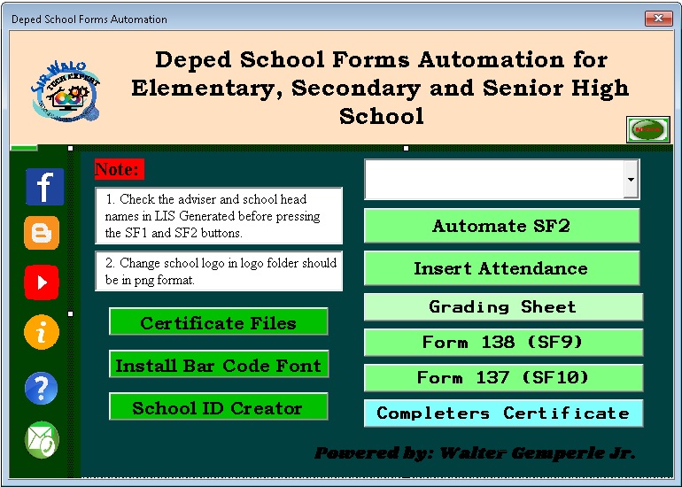DepEd School Forms and Assessment Automation for Elem, Jr and Sr ...