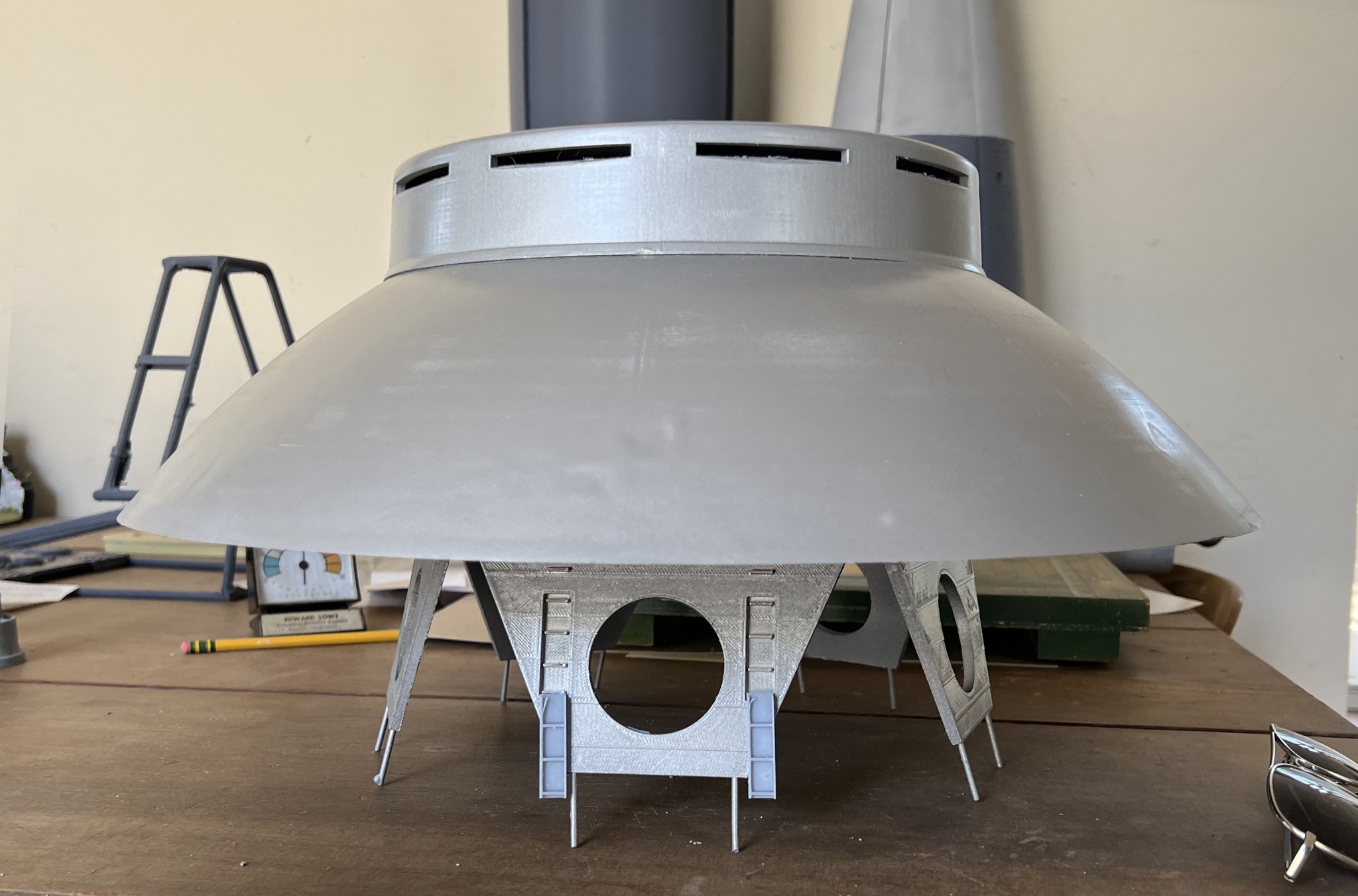 Happy the way this project turn out the ufo from the 60s show the