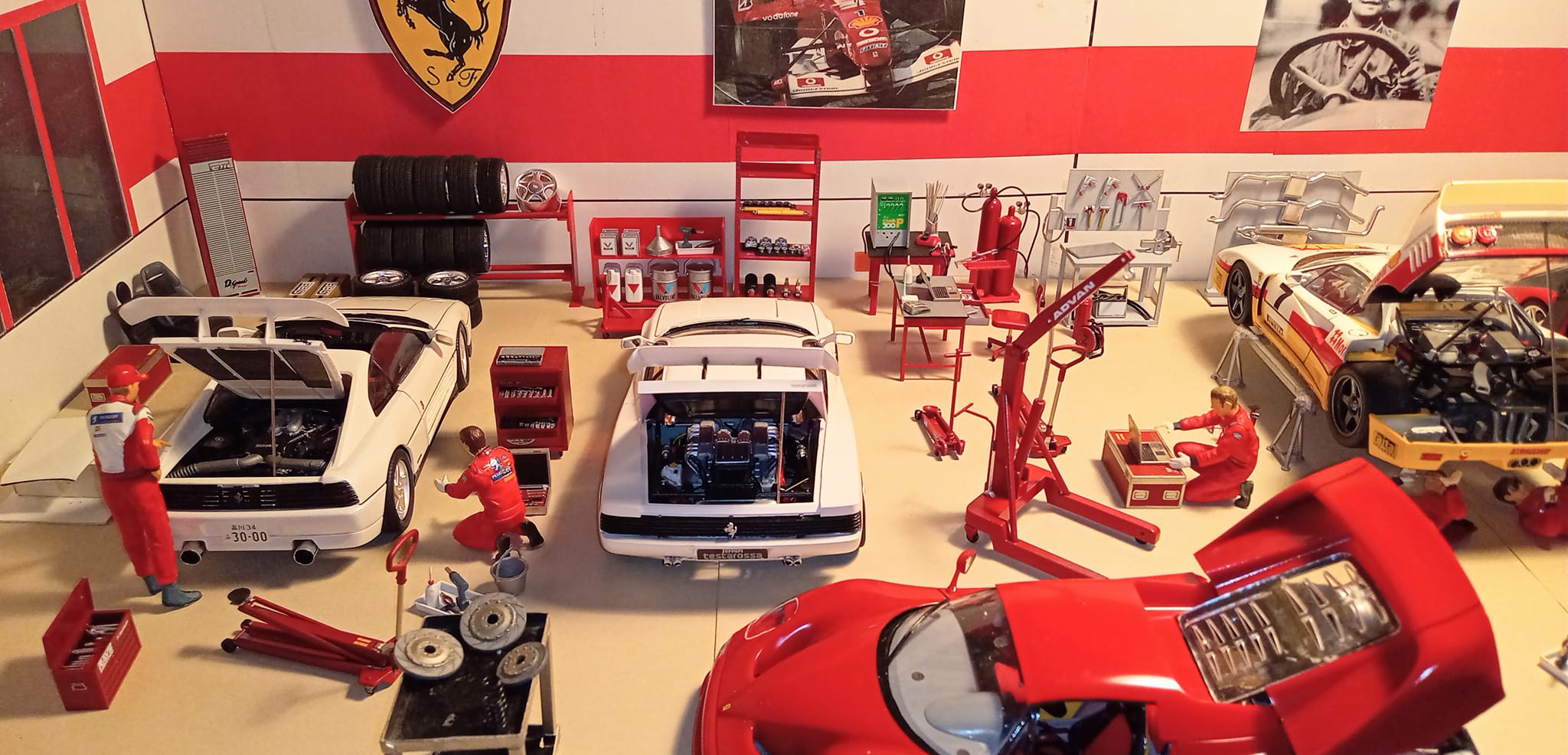 ??? Past works m(_ _)m . . . Today I visited a repair shop that 