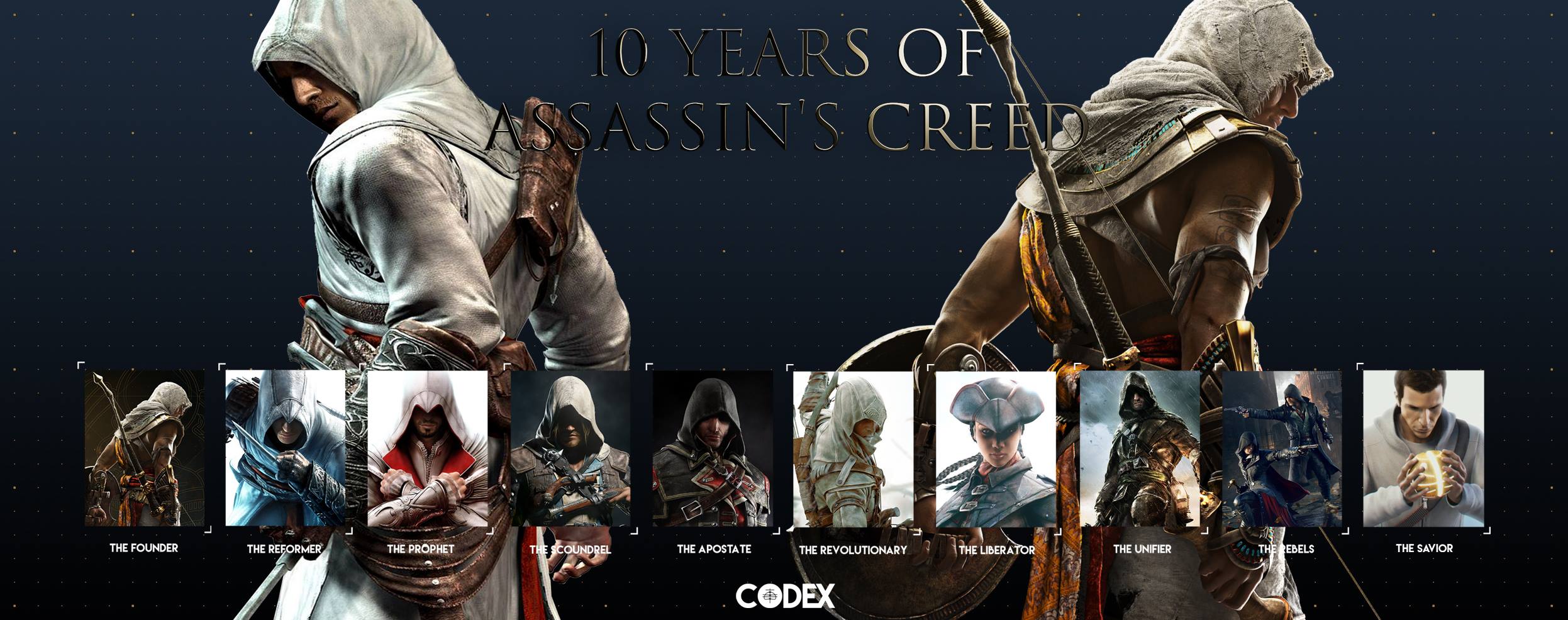 CODEX - Today marks the 10th anniversary of the Assassin's...
