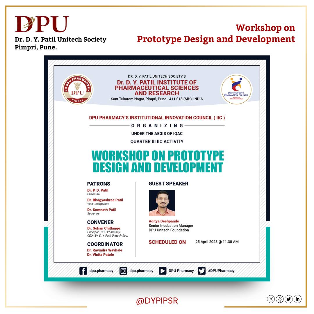 DPU’s Dr. D. Y. Patil... - Dr D Y Patil Unitech Society | Facebook