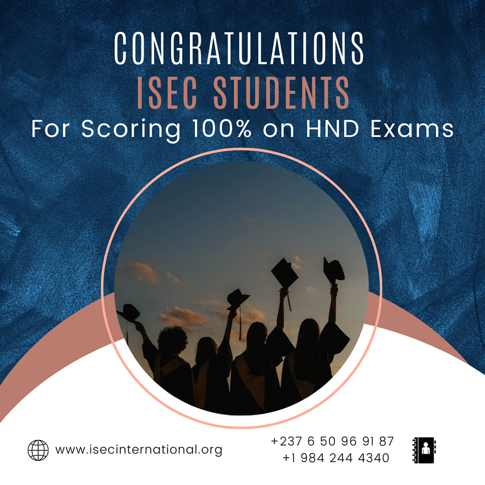 ISEC International University - HND scores have been released! Please ...