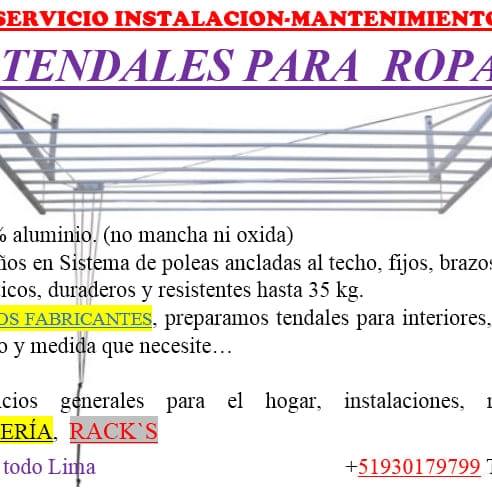 Emp. Multiservicios Cs., tendal vertical - Vimarsana News
