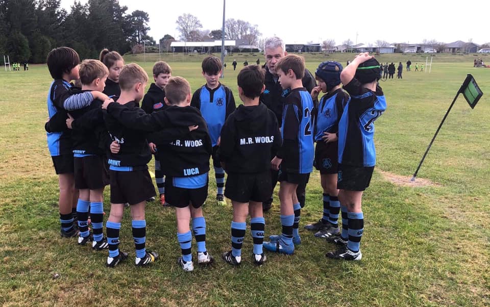 M R WOOLS - This is the Amberley U9 rugby team. They are...