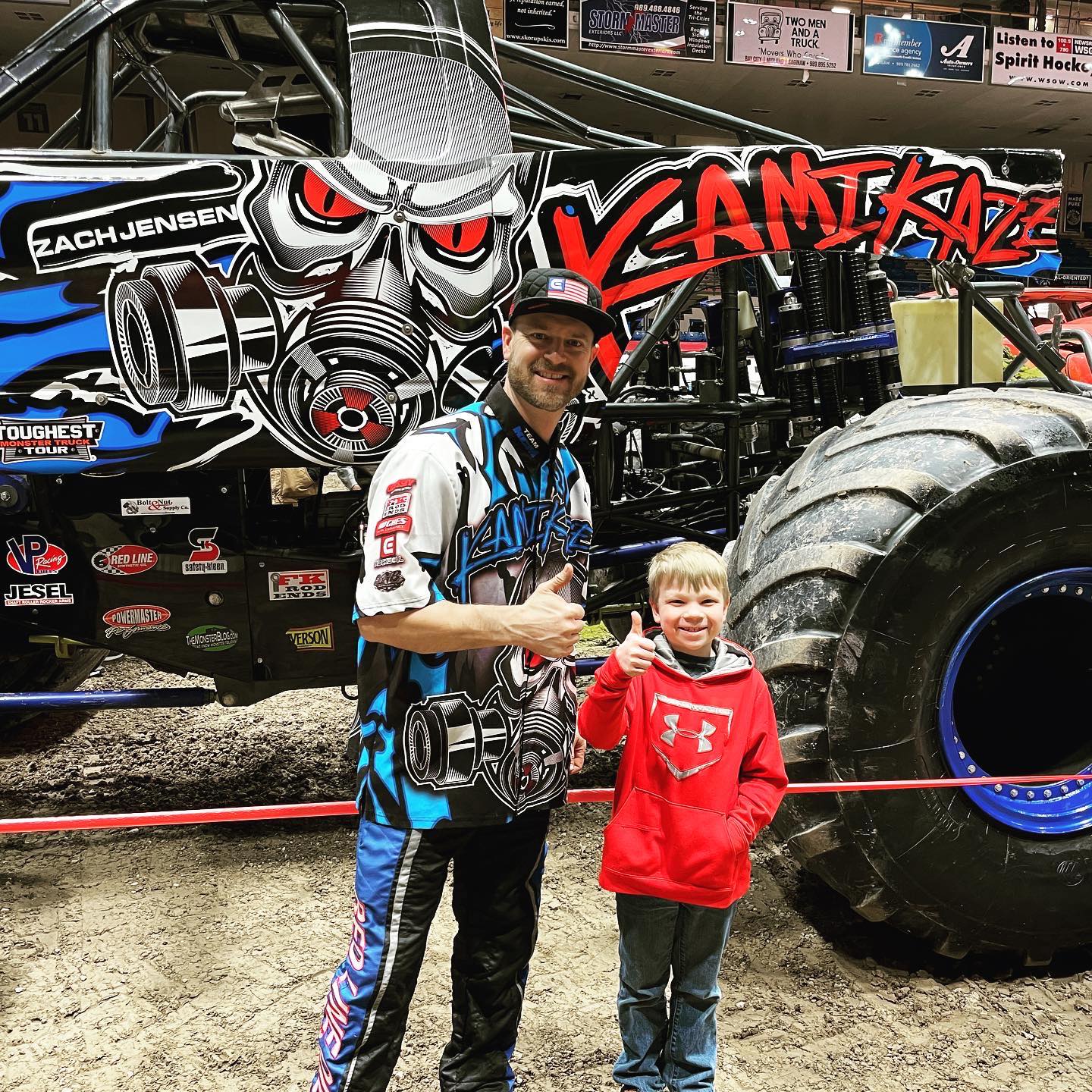 Ain't no party like a Toughest Monster Truck Tour pit party! My