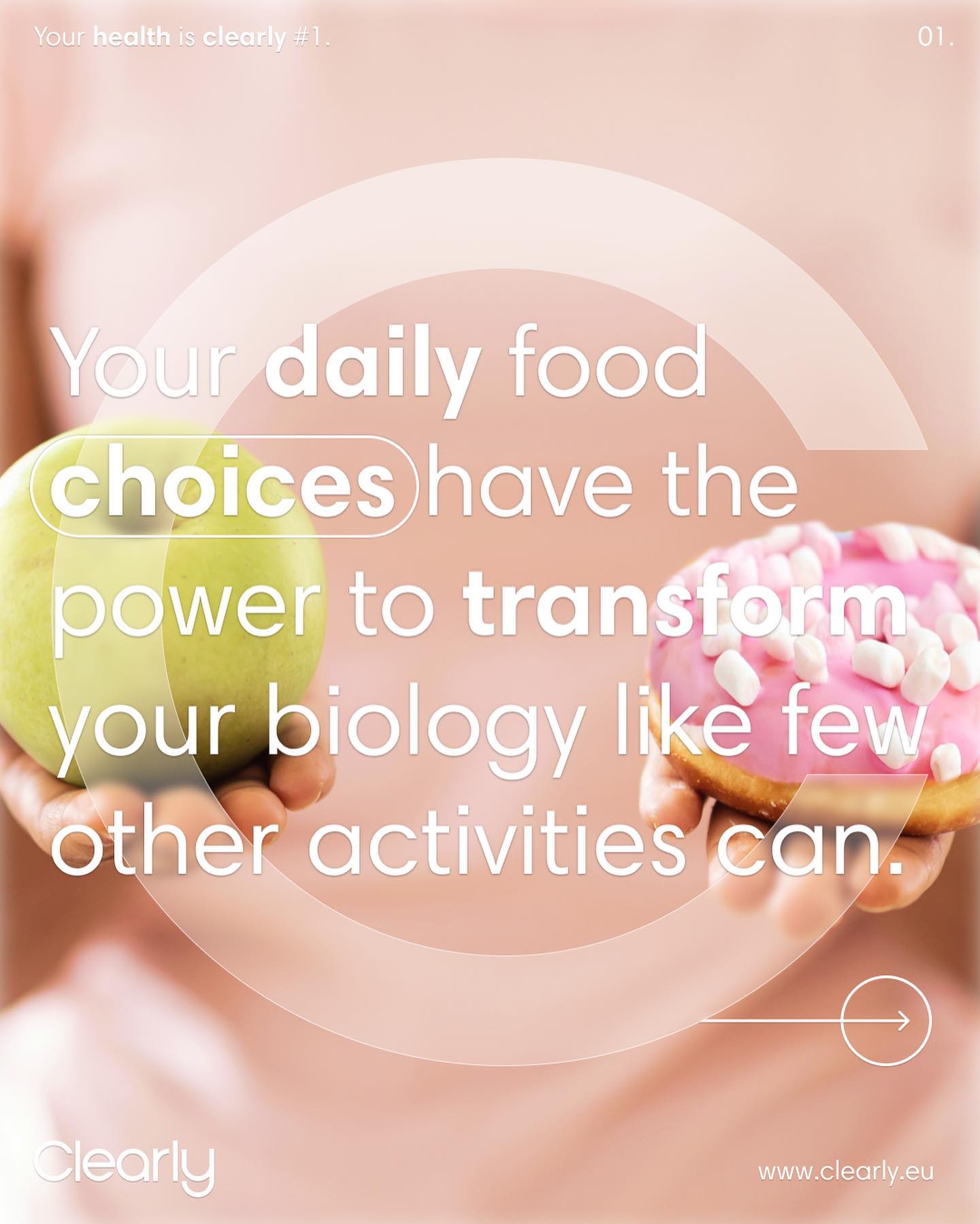 Clearly.eu - 🧬 Food is the ultimate communicator,... | Facebook