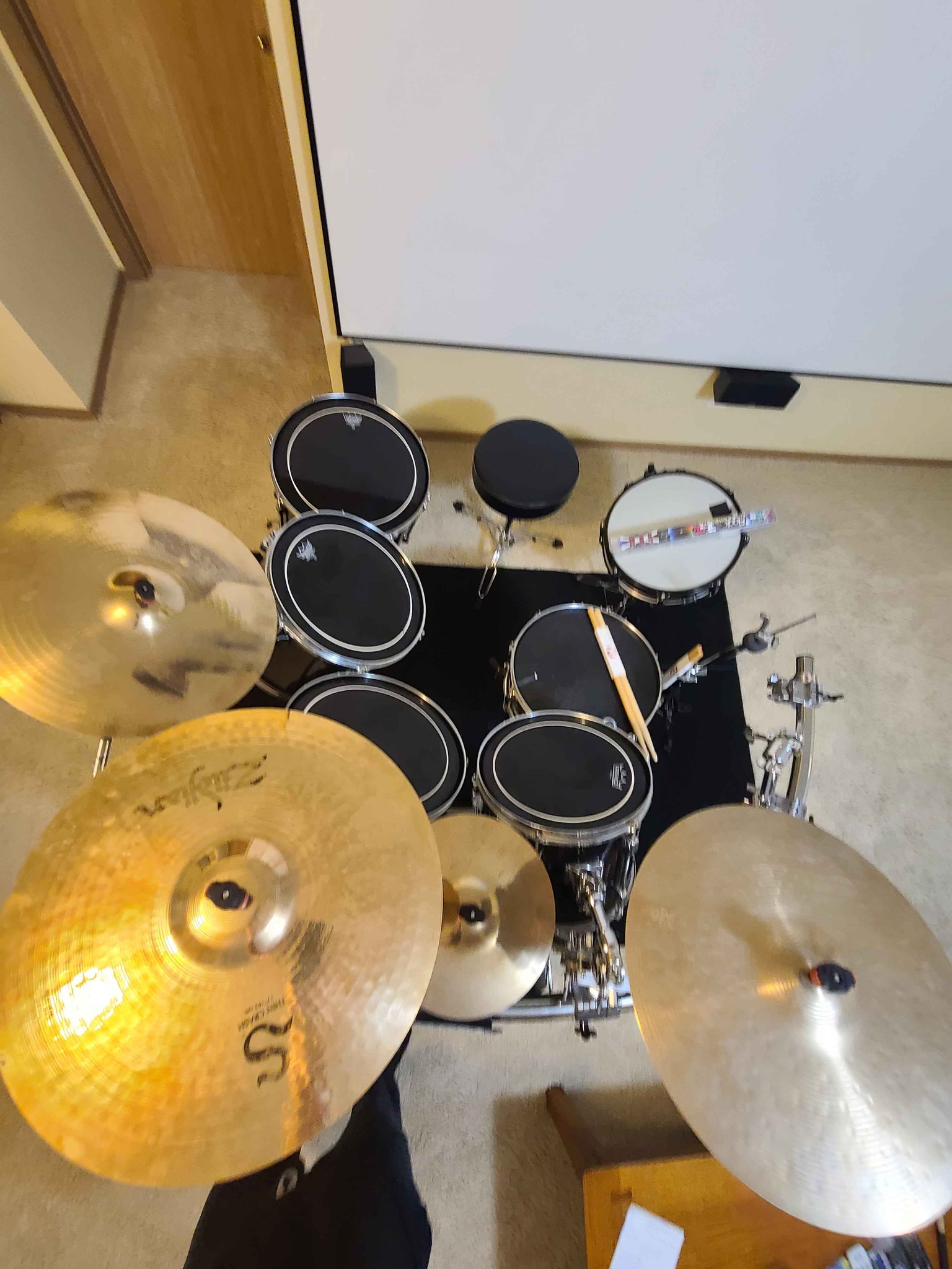 Professional Ludwig Rocker 7-Piece Drum Kit - Drum Sets & Kits - Lacey ...