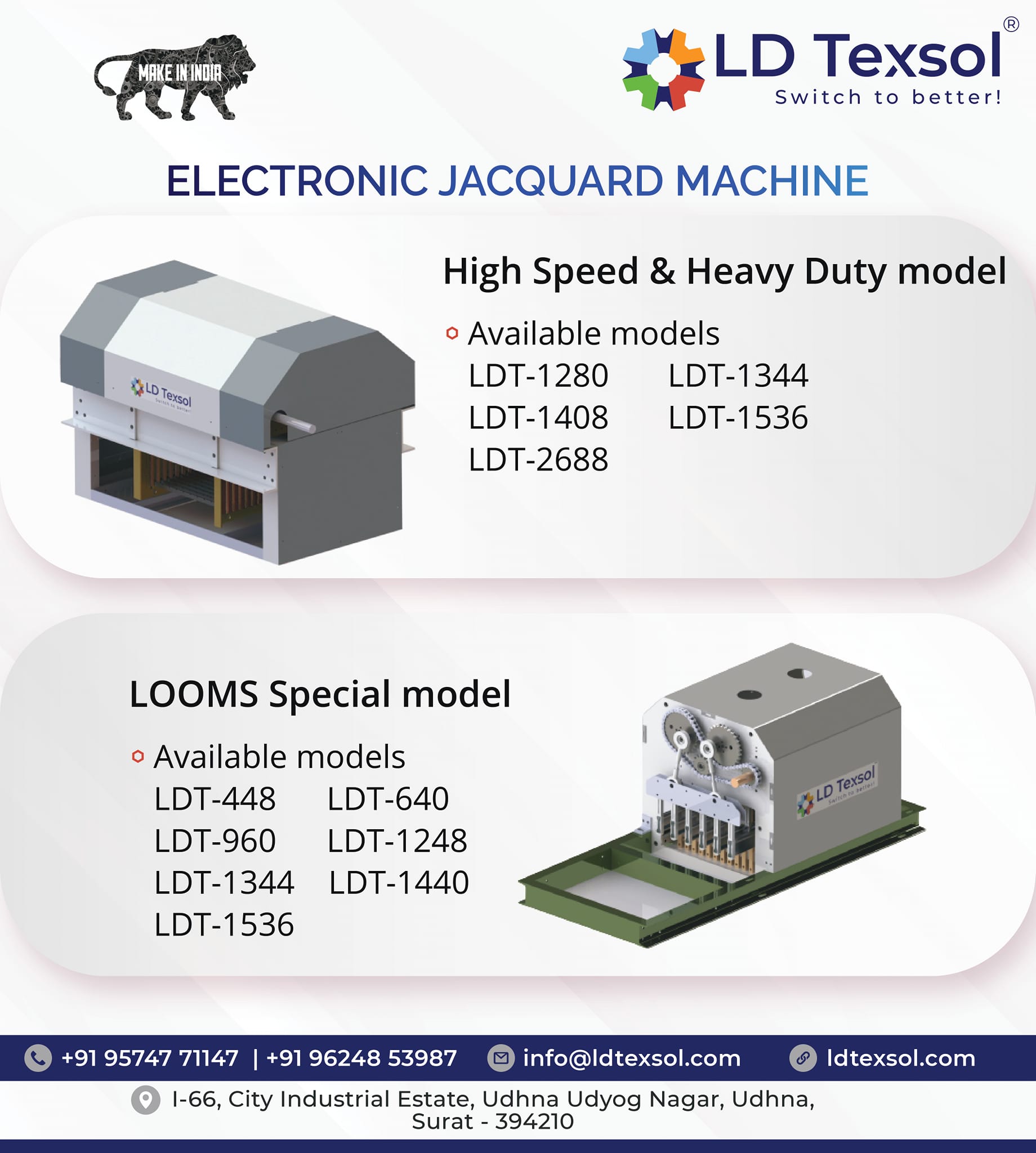 LD Texsol | Surat