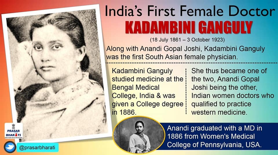 Remembering Kadambini Ganguly Ji on... - The Social Inquilab