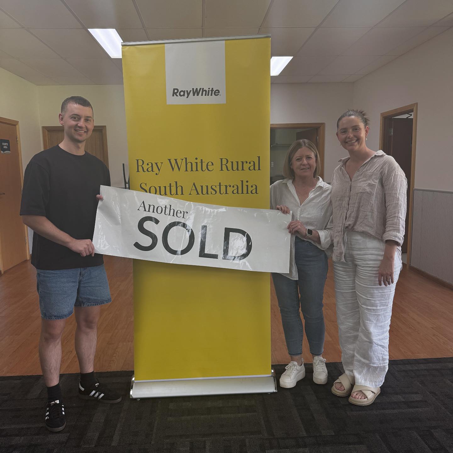Geoff and... - Geoff and Daniel Schell, Ray White Rural SA