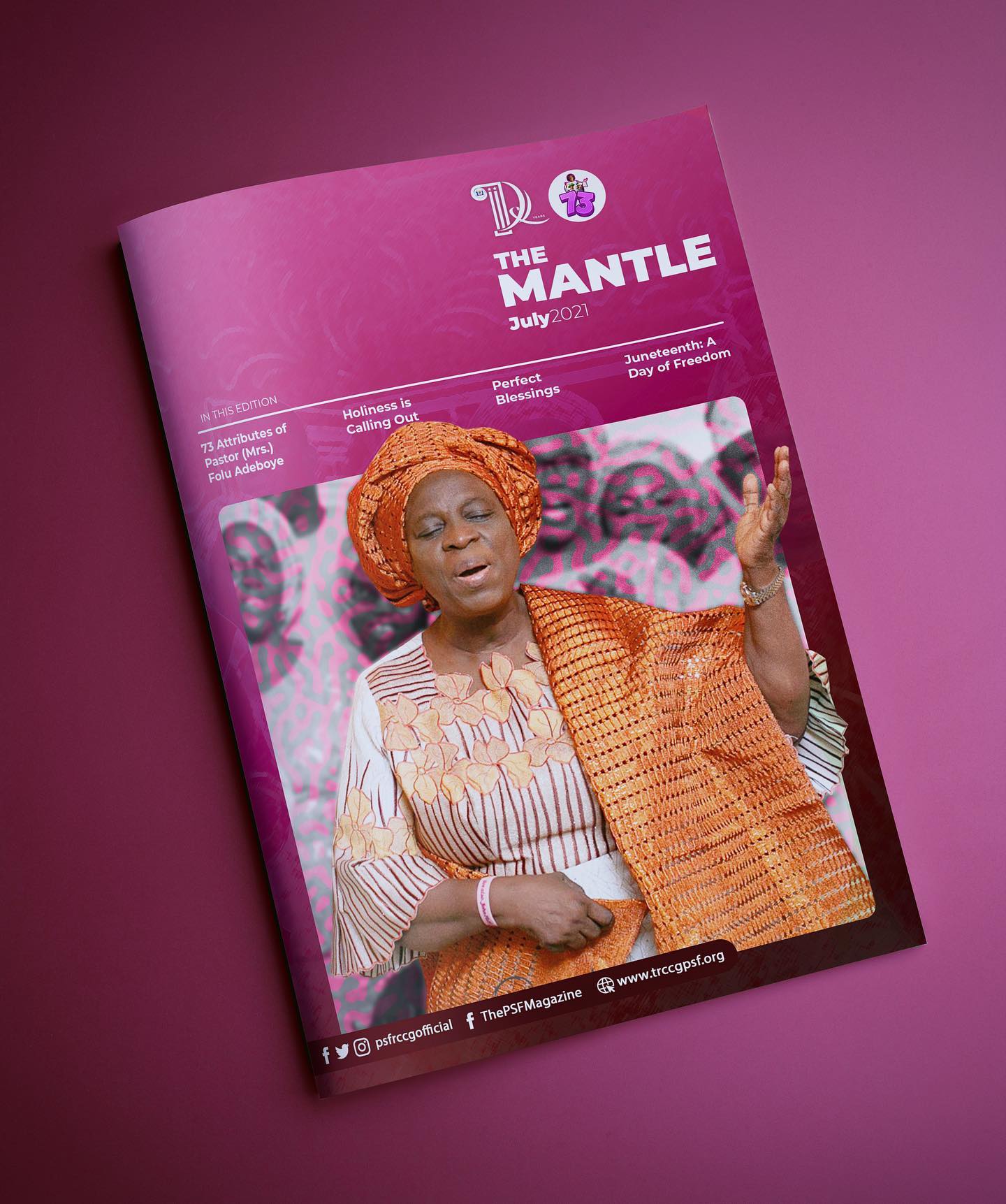 The July 2021 Edition of the PSF... - RCCG PSF Worldwide