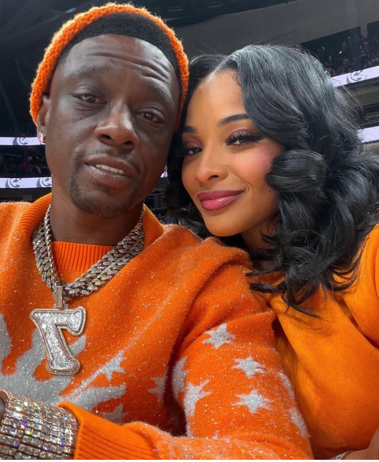 Boosie and his fiancé Rajel (nana) | Facebook