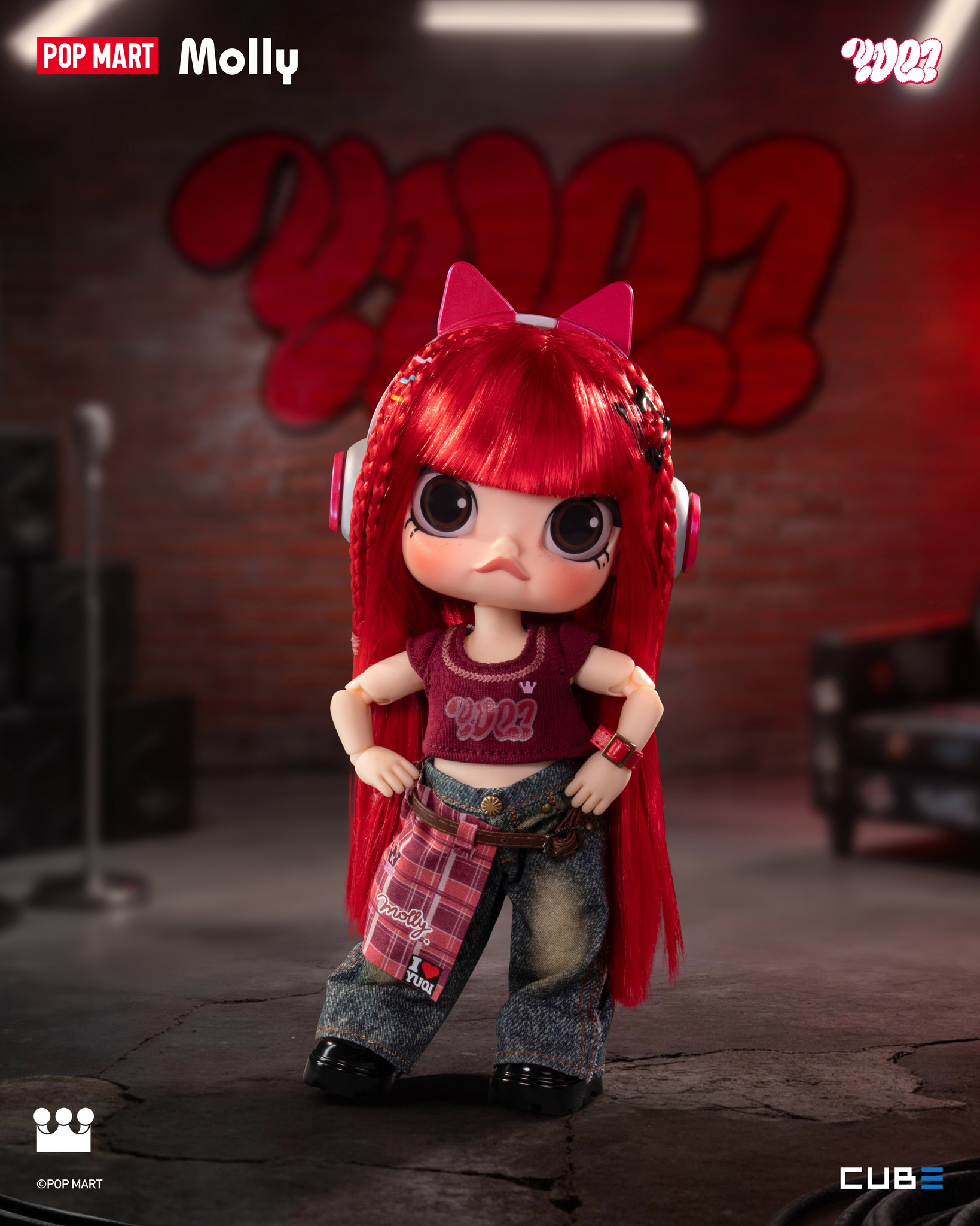 MOLLY X YUQI SERIES 1/8 ACTION FIGURE ❤️ Two icons, one