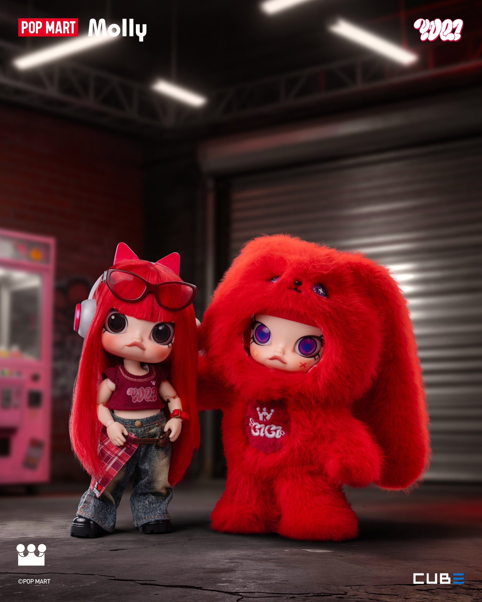 MOLLY X YUQI SERIES 1/8 ACTION FIGURE ❤️ Two icons, one