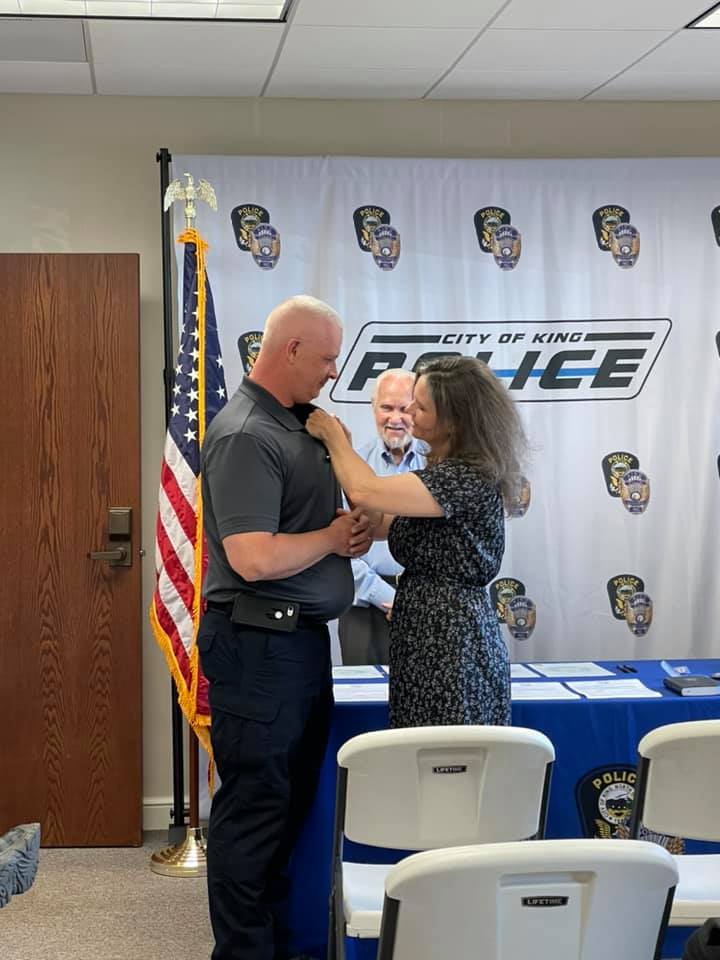 Welcome to Officer Jerry Hatmaker, who... - City of King, NC | Facebook