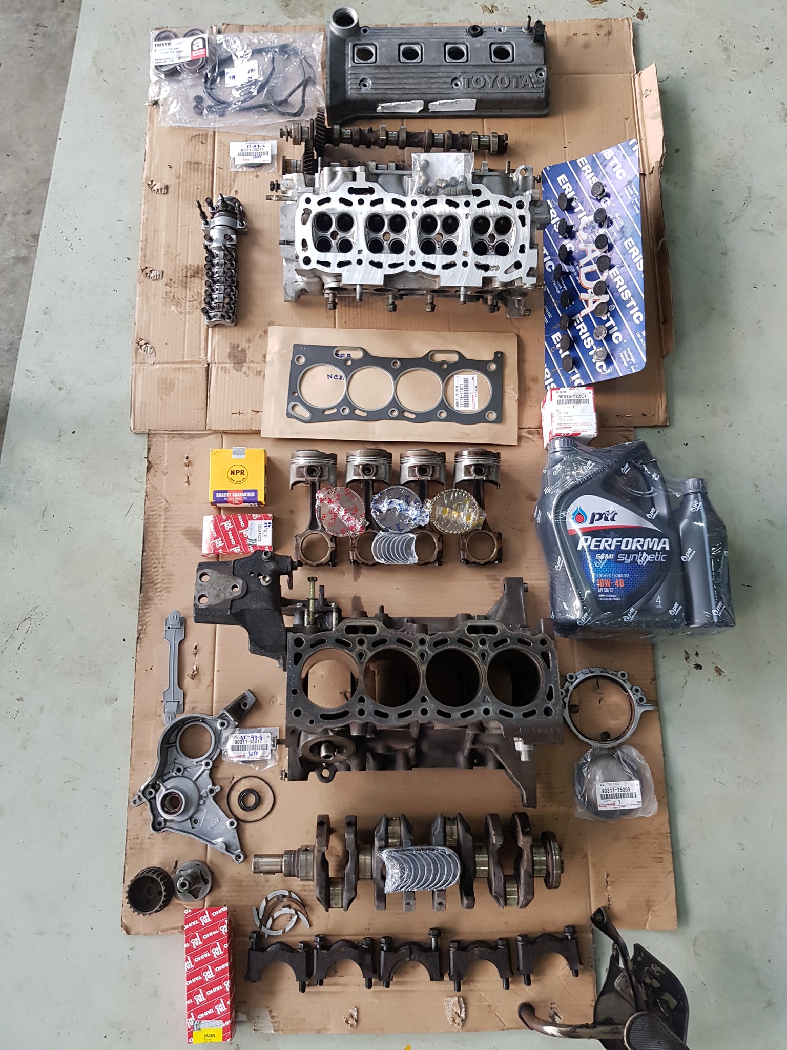 อู่เรืองยนต์ - Toyota ee101 เครื่อง 4efe1300cc... | Facebook