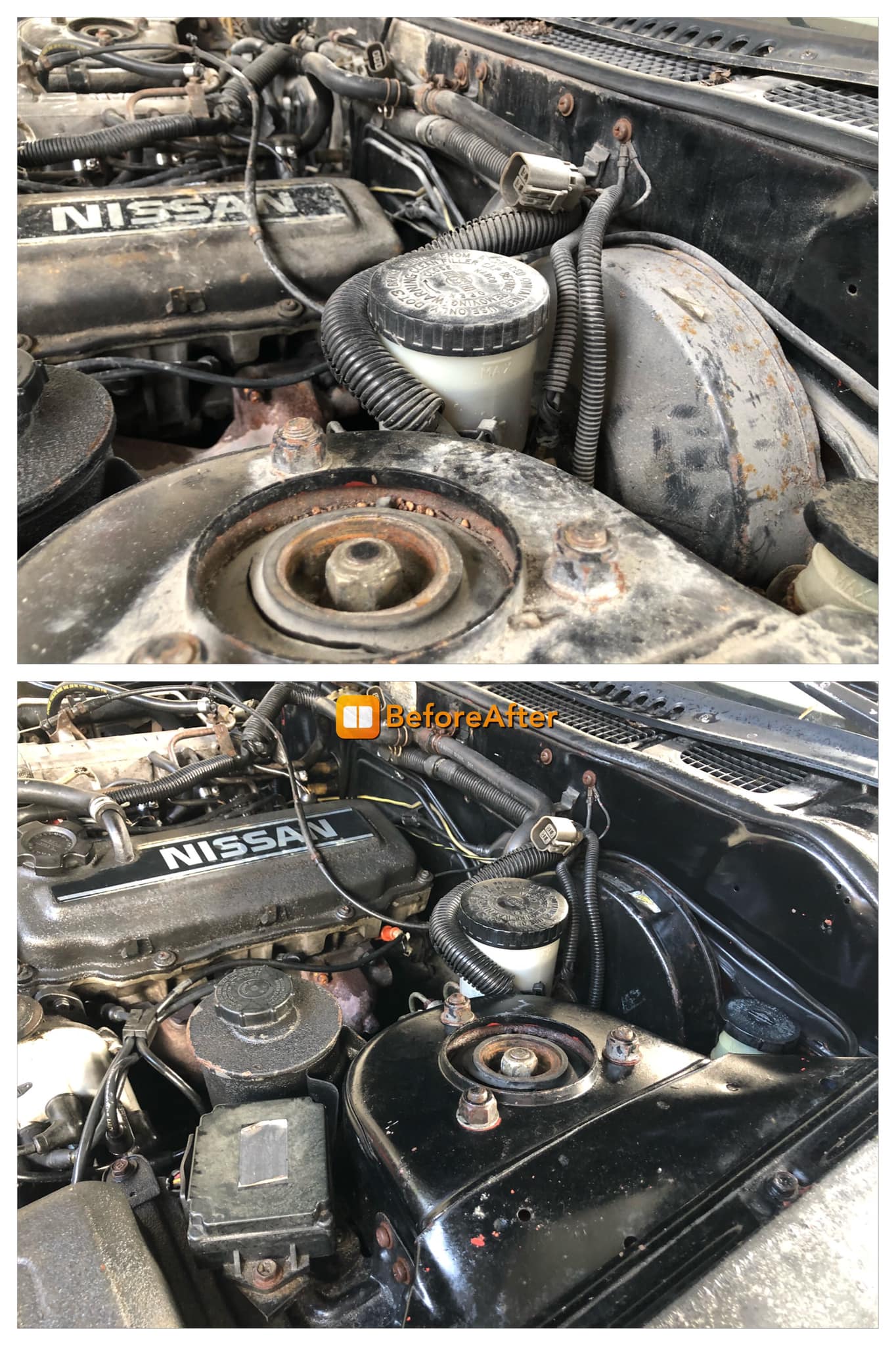 South Coat PH - Nissan Silvia S12 CA20 Engine Wash. This...