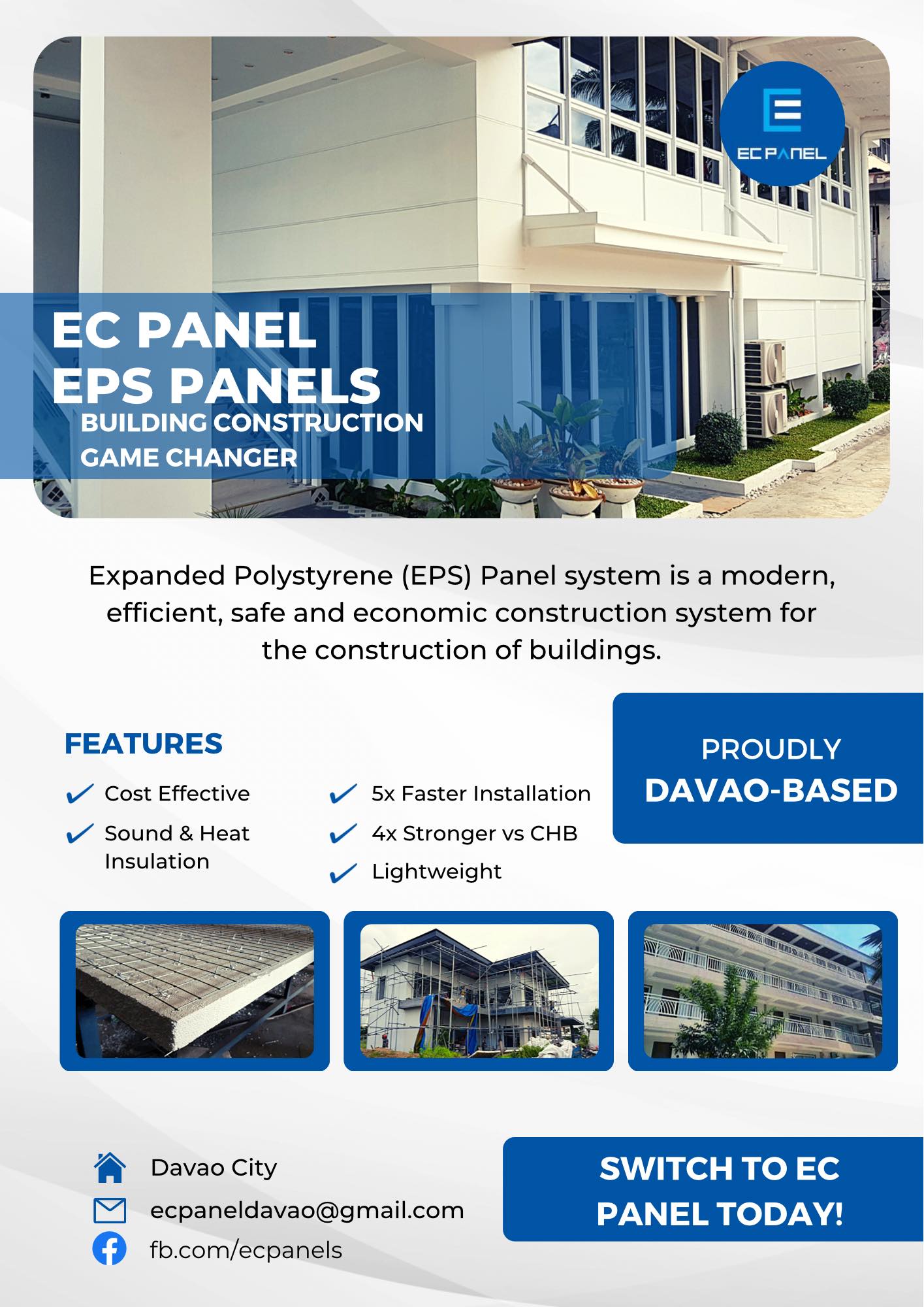 EC Panel - How about an EPS Panel system for your new...