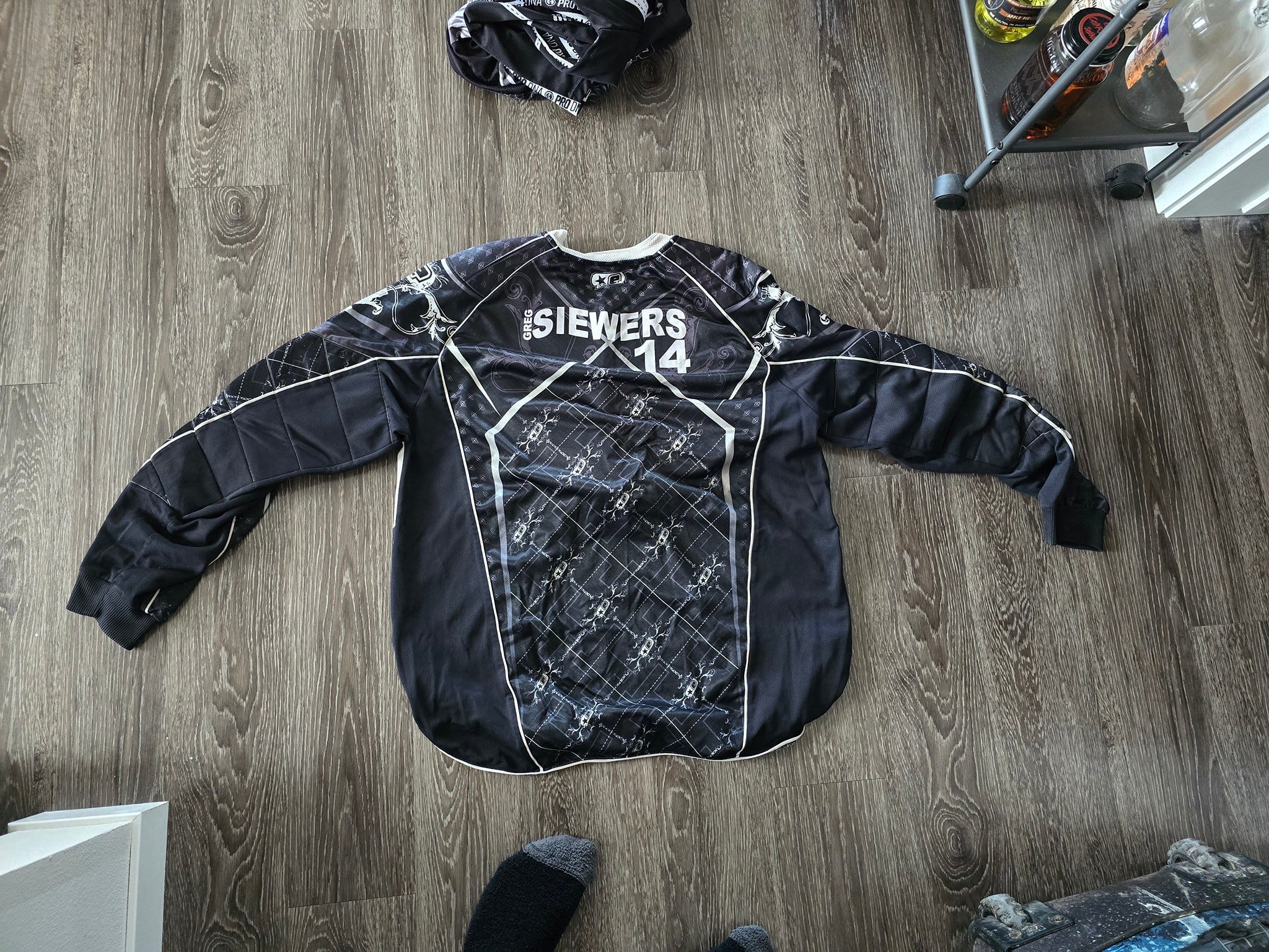Greg Siewers Chicago Aftershock jersey used by the man himself XL 