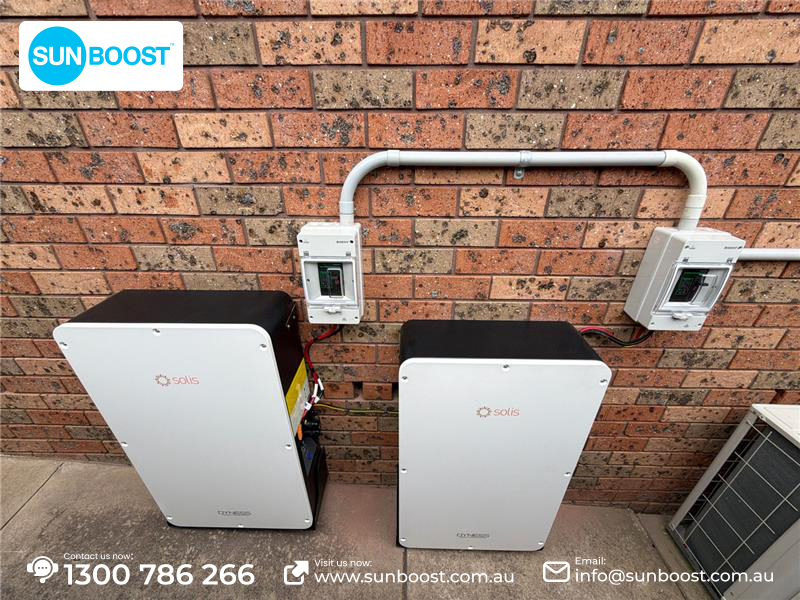 SunBoost - ⚡ 20.48kWh Battery Installed – NSW ⚡ This... | Facebook